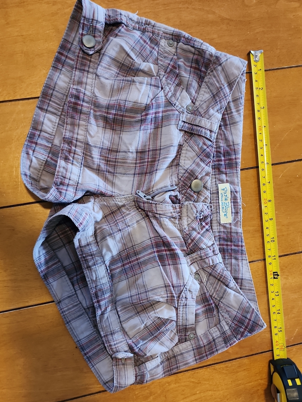 Plaid Womens/juniors Shorts